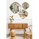Ver imagem 4 de Kit com 3 Espelhos Orgânicos Decorativos Design em Madeira