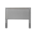 Ver imagem 3 de Cabeceira Cama Box Queen 1,60m Estofada Aruba Linho Cinza
