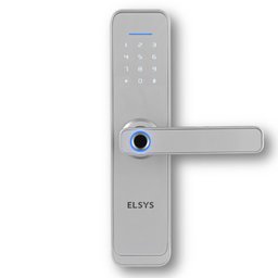 Fechadura Digital de Embutir Wi-fi Esf-de4000b + Instalação Prata Elsys - 1