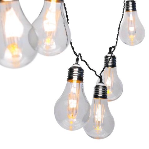 Cordão Varal Luz Cipro Led 10 Lâmpadas Vintage Taschibra