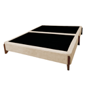 Ver imagem 1 de Base Cama Box Casal 148cm Orgânica Thor Bouclê:bouclê Bege