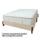 Ver imagem 7 de Base Cama Box Casal 148cm Orgânica Thor Bouclê:bouclê Bege