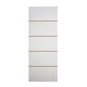Ver imagem 1 de PORTA LAMINADA DE MADEIRA SEMI OCA FRISO 2 - 210X90CM INFINITY