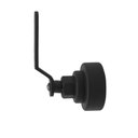 Ver imagem 2 de Acabamento Registro Industrial Padrão Deca Preto Fosco Luxo