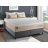 Cama Box King Alford com Colchão Molas Ensacadas 193x203x66 Cinza - 2