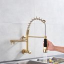 Ver imagem 7 de Torneira de Parede Cozinha Gourmet Cor Dourada Aço Inox 304 - Brinovar