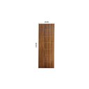 Ver imagem 2 de PORTA LAMINADA DE MADEIRA SEMI OCA FRISO 4 - 210X60CM INFINITY