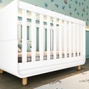 Ver imagem 6 de Berço Barquinho 2 em 1 Conversível Mini Cama 100% Mdf Certificado Inmetro