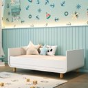 Ver mais imagens de Berço Barquinho 2 em 1 Conversível Mini Cama 100% Mdf Certificado Inmetro