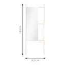 Ver imagem 4 de Espelho Decorativo de Chão Hanger New / Rosa 180x63cm Retangular