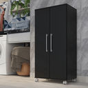 Ver imagem 1 de Armario Lavanderia Michele 2 Pts 1,10m com Rodinhas Onix