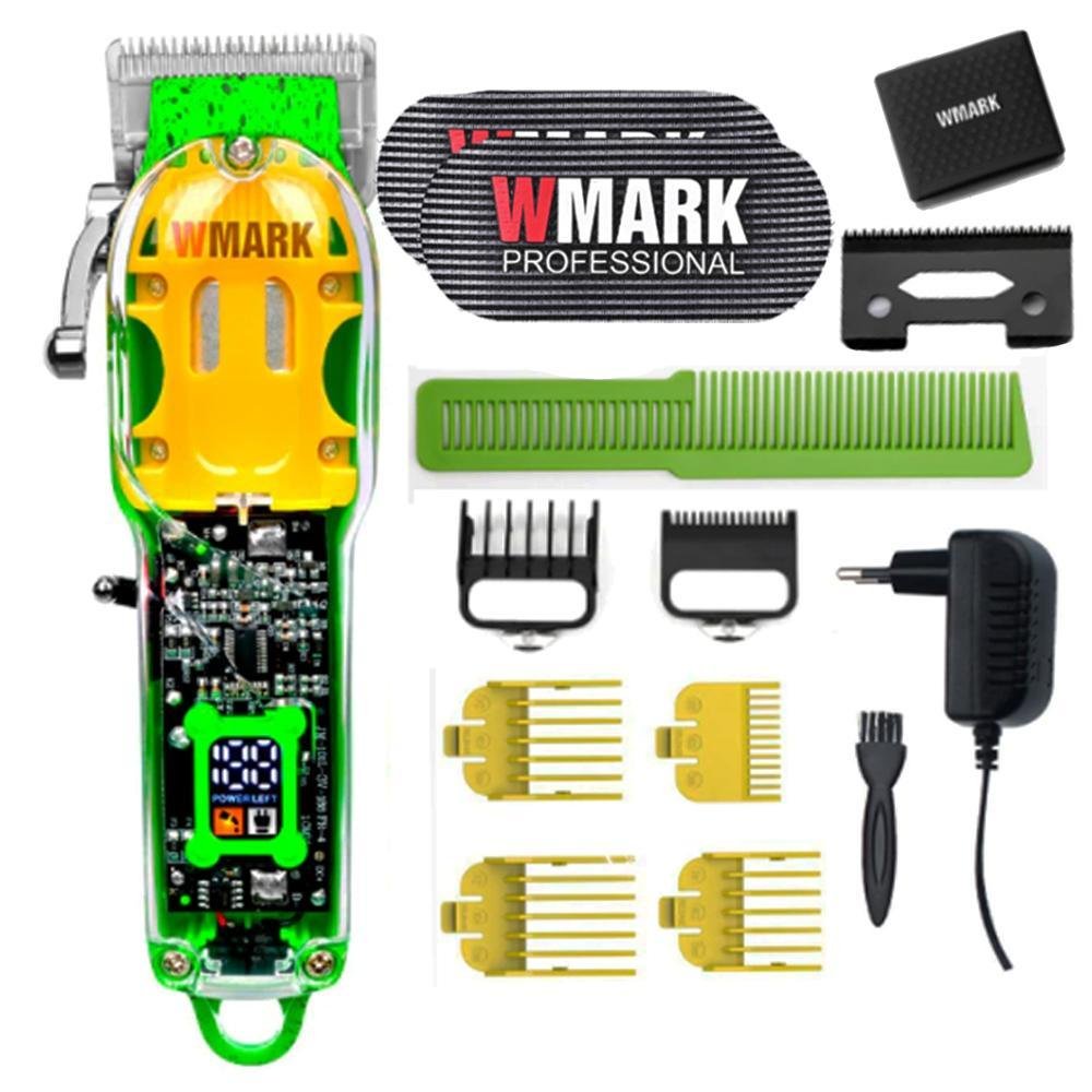 Maquina de Corta Cabelo Wmark 308 com Capa Cabereleiro Salao - 2