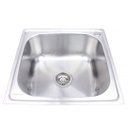 Ver imagem 2 de Cuba Simples Gourmet Inox Sobrepor ou Embutir Guimmis.casa