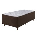 Ver imagem 1 de Cama Box Solteiro Conjugada D28 188x88x62 Colchoart Marrom