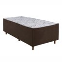 Ver imagem 7 de Cama Box Solteiro Conjugada D28 188x88x62 Colchoart Marrom