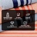 Ver imagem 3 de Jogo de Toalhas de Algodão 4 Peças Banho e Rosto Karsten - Emcompre