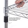 Estante Aço Cozinha 60 X 45 X 180 Cm – Duratec - 4