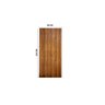 Folha de Porta de Madeira Laminada Pinus Semi OCA 210x90cm Infinity - 2