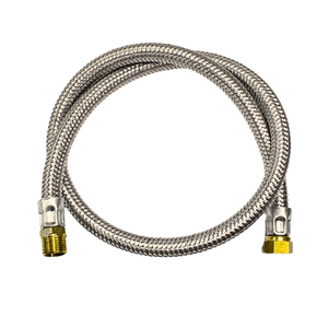 Mangueira para Gás Encanado Flexível Malha de Aço:2 Metros