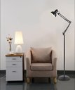 Ver imagem 4 de Luminária Piso 1,90m Articulada Led Abajur Spot Gimpo Mt930b