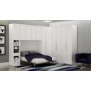 Ver imagem 1 de Modulado Completo Casal 6 Portas 6 Gavetas - Linea-branco - Móveis Novo Horizonte