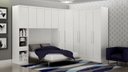 Ver imagem 1 de Modulado Completo Casal 6 Portas 6 Gavetas - Linea-branco - Móveis Novo Horizonte