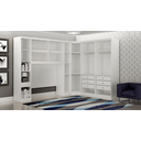 Ver imagem 2 de Modulado Completo Casal 6 Portas 6 Gavetas - Linea-branco - Móveis Novo Horizonte