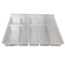 Ver imagem 1 de Porta Notas,cédulas e Moedas Niqueleira Branco Acabamento Moveis para Mercado Loja 10 Divisórias