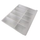 Ver imagem 3 de Porta Notas,cédulas e Moedas Niqueleira Branco Acabamento Moveis para Mercado Loja 10 Divisórias