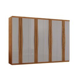 Guarda Roupa Casal Dunas com 8 Portas e 4 Gavetas Moderna - 2