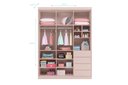 Ver imagem 3 de Quarto Bebê Completo Perola Rose - Berço Mini Cama Ayla+ Cômoda + Roupeiro - Phoenix Baby