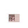 Berço Mini Cama Qmovi e Quarto Infantil Pérola Phoenix Baby _ Rosê - 5