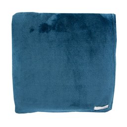 Cobertor Soft Daily Solteiro - Azul Marinho Blue Gardenia - 4
