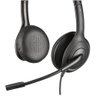 Headset Biauricular Intelbras USB WHS 60 duo Preto - 4