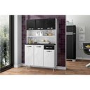 Ver imagem 5 de Cozinha Modulada Telasul Rubi Kit Smart Aço Portas e 1 Gaveta 105cm Branco-telasul