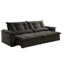 Ver mais imagens de Sofá Retrátil E Reclinável Apolo 2,10m 3 Lugares Cinza