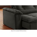 Ver imagem 5 de Sofá Retrátil E Reclinável Apolo 2,10m 3 Lugares Cinza