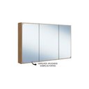 Ver imagem 7 de Armário Espelheira para Banheiro 100cm com 3 Portas Lavinia Marrom Mel