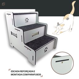Escada para Cachorro para Médio e Grande Porte Suoer Segura - 2