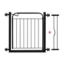 Ver imagem 1 de Grade Portão Portãozinho Proteção Pet 69 a 84 Cm Preto C- Prolongador Incluso