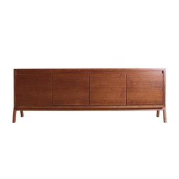 Buffet Fiori - Madeira Maciça e Mdf 2,00m com 4 Portas - Távoli Decor - 3