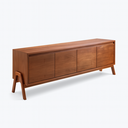 Ver imagem 3 de Buffet Madeira Maciça Tauari  Acabamento em Verniz PU Acetinado Luxo em Alta Qualidade  Távoli Decor