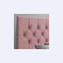 Ver imagem 1 de Cabeceira Cama Casal Box 140cm Modelo Capitonê Enova Móveis:rose