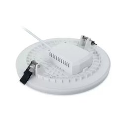 Luminária Plafon Led 18w Borda Infinita Redonda Luz Amarela Bivolt | Gaya - 1