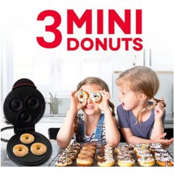 Maquina de Mini Donuts 220v e Rosquinha 3 Furos Super Rapido - 6