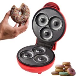 Maquina de Mini Donuts 220v e Rosquinha 3 Furos Super Rapido - 8