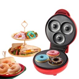 Maquina de Mini Donuts 220v e Rosquinha 3 Furos Super Rapido - 2