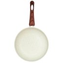 Ver imagem 6 de Frigideira Cerâmica Antiaderente 24cm Bege Compatível com Fogão Indução