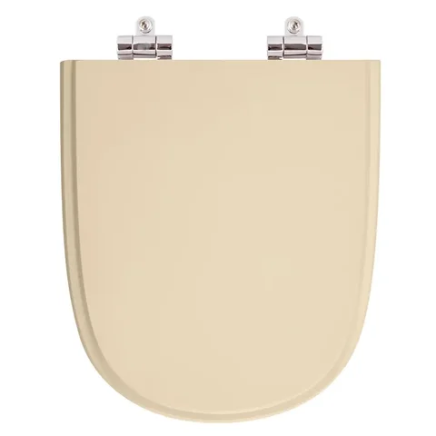 Assento Sanitario Poliester com Amortecedor Ezedra Visone (Salmao) para Vaso Ideal Standard