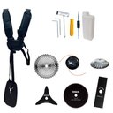 Ver imagem 7 de Roçadeira Multifuncional Anmax Cg520p À Gasolina 52cc 2,2hp 10.000rpm C/ 6 Opções de Corte